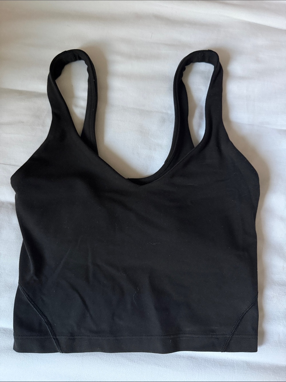 Black lululemon align tank size 0